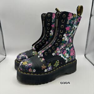 DR MARTENS Women's 6 SINCLAIR HI Floral Boot